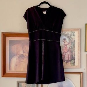 Black cocktail dress